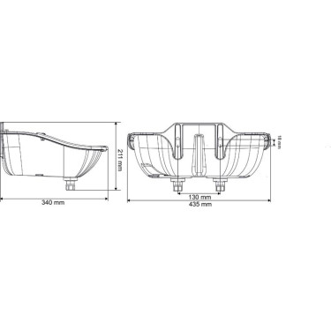 Abreuvoir PF6 Polyfast NC double La Gée Abreuvoir PF6 Polyfast NC double La Gée