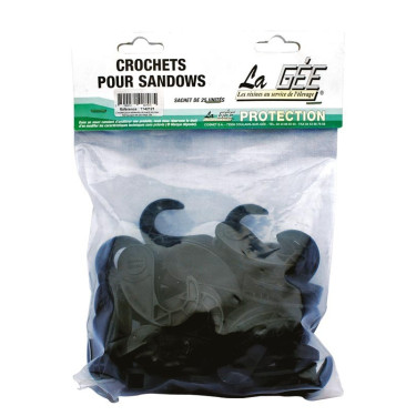 Crochets plastiques pour sandow La Gée Crochets plastiques pour sandow La Gée