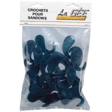 Crochets plastiques pour sandow La Gée Crochets plastiques pour sandow La Gée