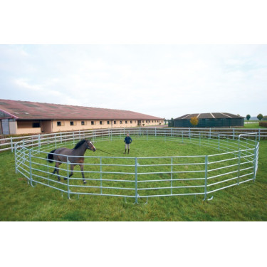 Rond de longe galvanisé Ø 10 m panel 3,60 m La Gée Rond de longe galvanisé Ø 10 m panel 3,60 m La Gée