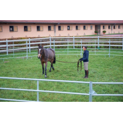 Rond de longe galvanisé Ø 10 m panel 3,60 m La Gée Rond de longe galvanisé Ø 10 m panel 3,60 m La Gée