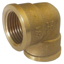 Coude femelle/femelle 90° 1/2" La Gée