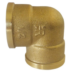 Coude femelle/femelle 90° 1/2" La Gée