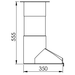 Goulotte courte déportée La Gée Goulotte courte déportée La Gée