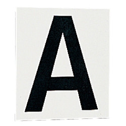 Jeu d'autocollants 12 lettres pour plaques ou panneaux de dressage La Gée Jeu d'autocollants 12 lettres pour plaques ou panneaux de dressage La Gée