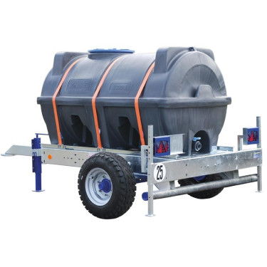 Citerne roulante pour tracteur 1500 L La Gée Citerne roulante pour tracteur 1500 L La Gée