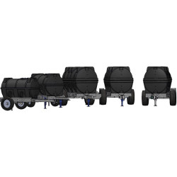 Citerne roulante pour tracteur 1500 L La Gée