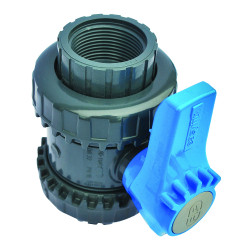 Vanne de vidange complète 1" 1/4 33/42 mm La Gée Vanne de vidange complète 1" 1/4 33/42 mm La Gée