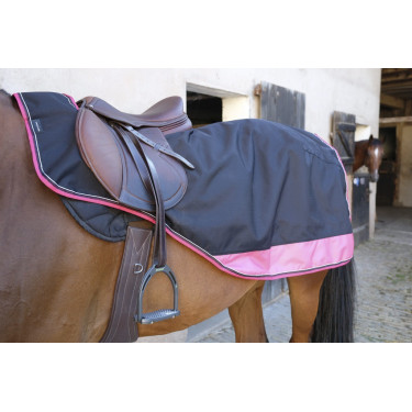 Couvre-reins Equithème Tyrex 1200D doublé polaire Couvre-reins Equithème Tyrex 1200D doublé polaire