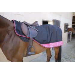 Couvre-reins Equithème Tyrex 1200D doublé polaire Couvre-reins Equithème Tyrex 1200D doublé polaire