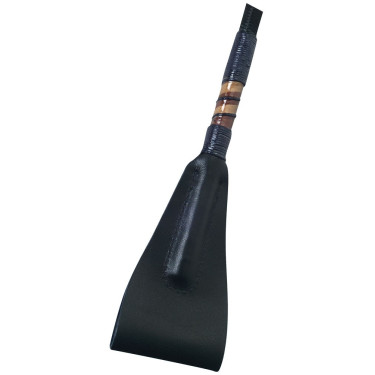 Cravache Fleck courte, poignée nubuck Cravache Fleck courte, poignée nubuck