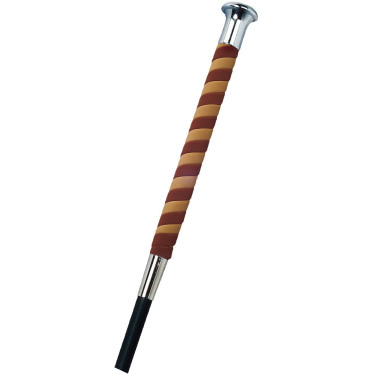Cravache Fleck courte, poignée nubuck Cravache Fleck courte, poignée nubuck