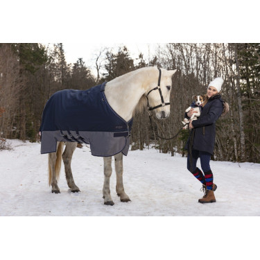 Couverture Equithème Tyrex 600 D Belly Belt 300G Couverture Equithème Tyrex 600 D Belly Belt 300G