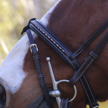 Bridon Pénélope Point Sellier Havane Marron