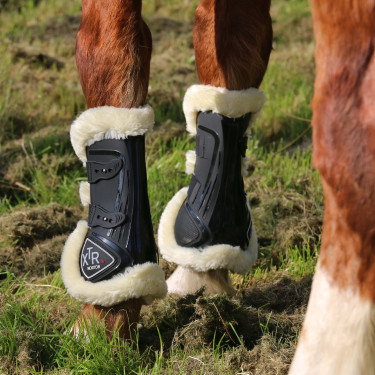 Guêtres Norton XTR à boutons mouton synthétique Guêtres Norton XTR à boutons mouton synthétique