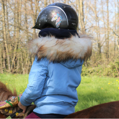 Manteau d Equitation pour Enfant Confort Style pour Jeunes Cavaliers