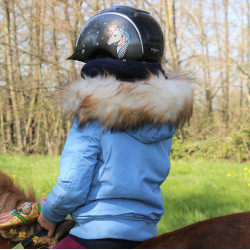 Casque Casco Nori Noir / licorne