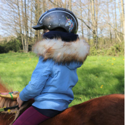 Casque Casco Nori Noir / licorne