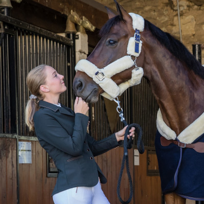 Veste de concours Equithème Bale Noir