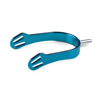 Éperons interchangeables en aluminium Horze Bleu