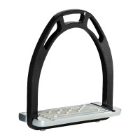 Etriers aluminium Horze Noir / argent