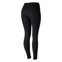 Legging taille haute fond intégral silicone Gillian Horze femme Noir