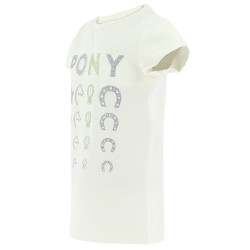 T-shirt Equithème Lise Ecru Beige T-shirt Equithème Lise Ecru Beige