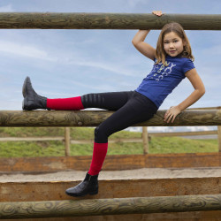 T-shirt Equithème Lise Bleu marine