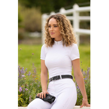 Polo de concours LeMieux Olivia manches courtes Polo de concours LeMieux Olivia manches courtes