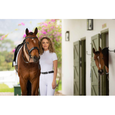 Polo de concours LeMieux Olivia manches courtes Polo de concours LeMieux Olivia manches courtes