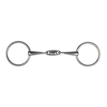 Mors de bride Metalab double brisure 14 mm Mors de bride Metalab double brisure 14 mm