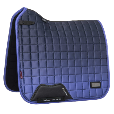 Tapis LeMieux Spectrum Dressage Square Bluebell Bleu
