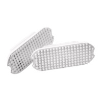 SEMELLES EN CAOUTCHOUC Blanc