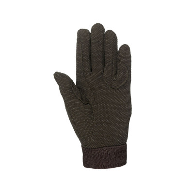 Gants Horze Basic Polygrip Marron