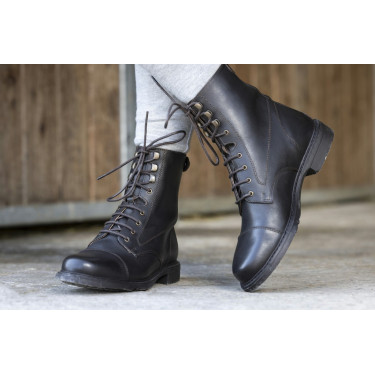 Boots cuir Equithème Dandy Noir Boots cuir Equithème Dandy Noir