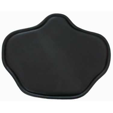 Bavette amovible en cuir T de T Bavette amovible en cuir T de T