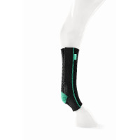 Chaussettes de contention EquiCrown active Noir / vert Chaussettes de contention EquiCrown active Noir / vert