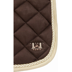 Tapis de CSO Fontainebleau suédine T de T Chocolat / beige Marron Tapis de CSO Fontainebleau suédine T de T Chocolat / beige Marron