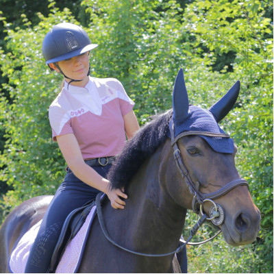 Polo de concours Pénélope Indyshow Rose