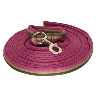 Longe de travail matelassée doux Imperial Riding Extra Rose multi-fleurs