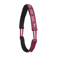 Surfaix de travail nylon Imperial Riding Deluxe Rose / bordeaux / argent