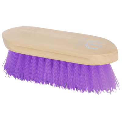 Imperial Riding Dandy brosse nylon dure avec dos bois verni Royal Purple