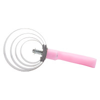 Etrille métallique ronde avec manche Imperial Riding Rosebloom