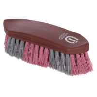 Brosse dure 2 couleurs grande Imperial Riding Rose / bordeaux / argent