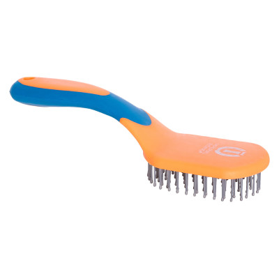 Brosse criniére et queue Imperial Riding Boomerang Néon orange