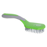 Brosse criniére et queue Imperial Riding Boomerang Néon vert