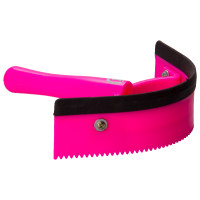 Couteau de chaleur cintré pvc avec caoutchouc Imperial Riding Rose néon