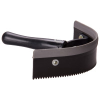 Couteau de chaleur cintré pvc avec caoutchouc Imperial Riding Noir