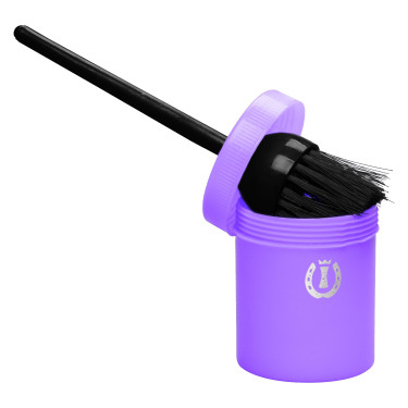 Pinceau à graisse pour sabot avec pot Imperial Riding Royal Purple Violet