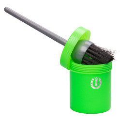 Pinceau à graisse pour sabot avec pot Imperial Riding Néon vert